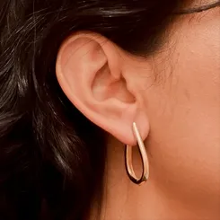 Argola Articulada Formato Gota G: Descubra a Elegância Atemporal