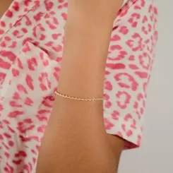 Pulseira Fio Baiano 2 mm Banhada a Ouro 18k