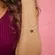 Pulseira Corrente Retangular e Riviera