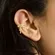 Brinco Piercing Pingente Cruz