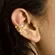 Brinco Piercing Pingente Cruz