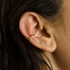Brinco Piercing Sete Pontos Zircônias