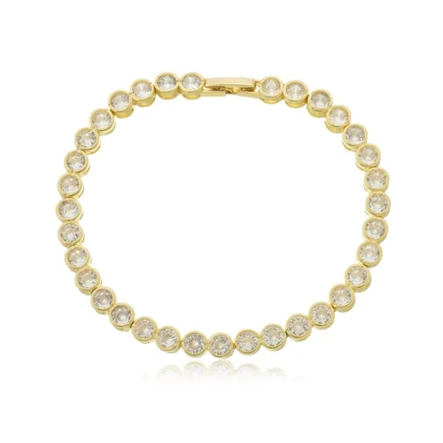 Pulseira Fita Círculos Ponto Luz