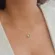 Colar Gota Pedra Fusion
