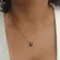 Colar Gota Pedra Fusion