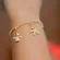 Pulseira Corrente Elo Português Fecho Coração