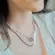 Colar Choker Fita Laminada Banhada a Ouro 18 k