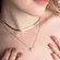 Colar Choker Fita Laminada Banhada a Ouro 18 k