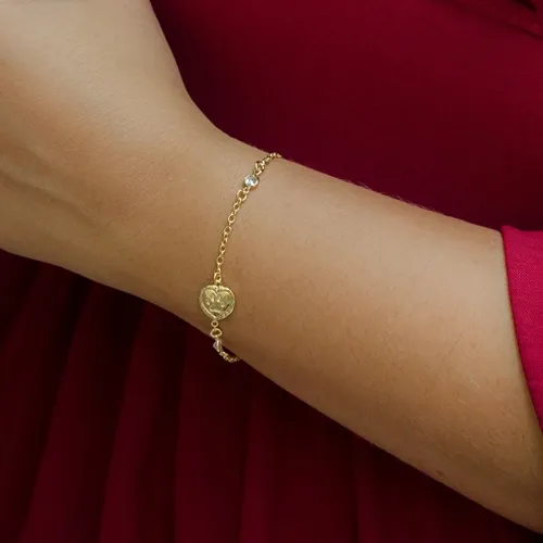 Pulseira Pingente Coração Pet