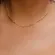 Colar Choker Corrente Cartier 2,8 MM Banhado a Ouro 18k