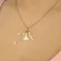 Colar Profissão Química Banhado a Ouro 18k