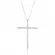 Colar Crucifixo Cravejado Navetes