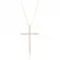 Colar Crucifixo Cravejado Navetes
