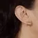 Brinco Earcuff Sete Fileiras