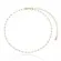 Colar Choker de Cristais Assimétricos Banhado a Ouro 18K