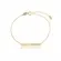 Pulseira Palquinha Retangular Gratidão