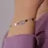 Pulseira Corrente Coração e Pingente Gratidão
