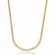 Corrente Masculina Dupla 4 mm Banhada a Ouro 18 k