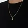 Pingente Nossa Senhora Tamanho P Banhado a Ouro 18 k