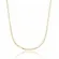 Corrente Infantil Masculina Piastrine 2,5 MM Banhada a Ouro 18 k