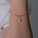 Pulseira Infantil Pingente Corações