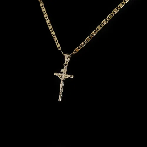 Pingente Crucifixo com Jesus