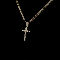 Pingente Crucifixo com Jesus