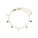 Pulseira Infantil Canutilhos e Cristais Coloridos