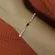 Pulseira Infantil Pérolas e Coração