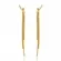 Brinco Earcuff  Três  Correntes