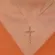 Colar Crucifixo Flor Cravejado