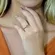 Anel Formatura Oval Banhado a Ouro 18k